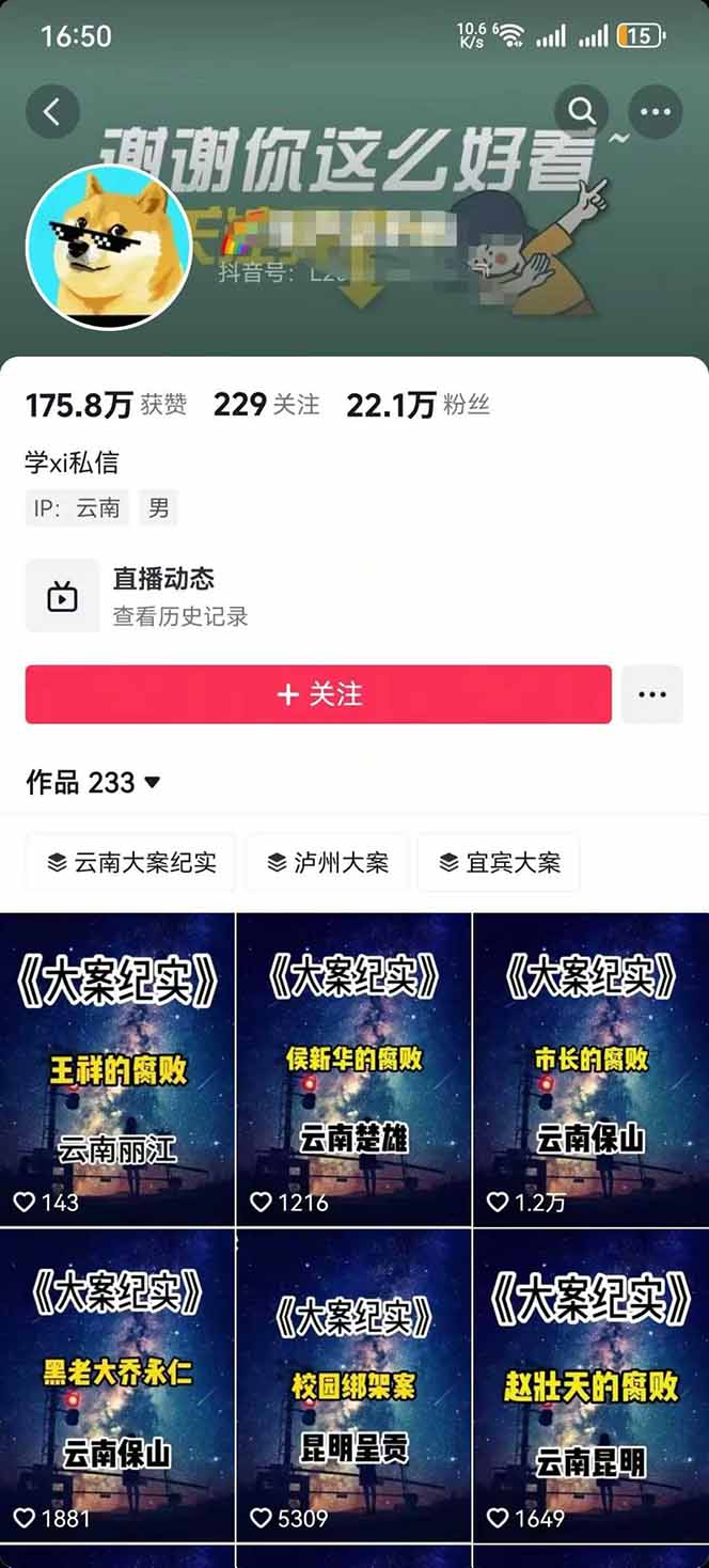 图片[2]-AI大案纪实短视频制作课，文案生成+剪辑教学+伙伴计划，单条收益7-10元-心语项目网