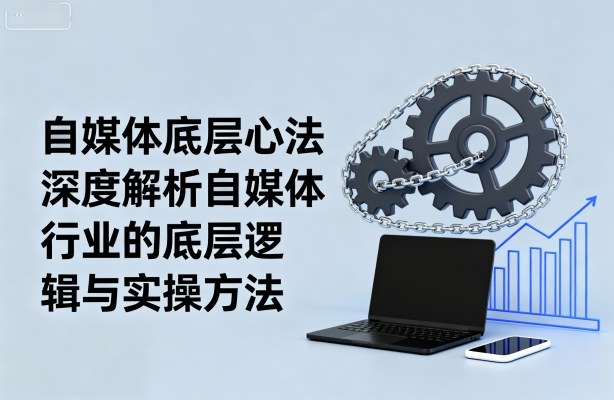 自媒体底层心法，深度解析自媒体行业的底层逻辑与实操方法-心语项目网