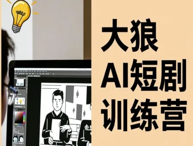 大狼AI短剧训练营-短剧课程(更新中)-心语项目网