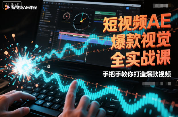 短视频AE爆款视觉全实战课，手把手教你打造爆款视频-心语项目网