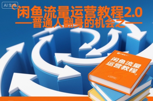 闲鱼流量运营教程2.0——普通人翻身的机会之一-心语项目网