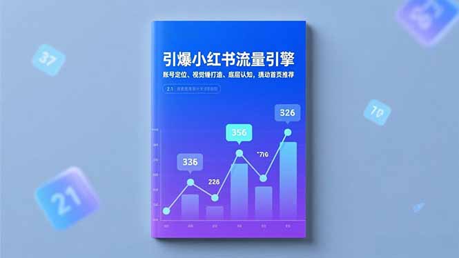 引爆小红书流量引擎，账号定位、视觉锤打造、底层认知，撬动首页推荐-心语项目网