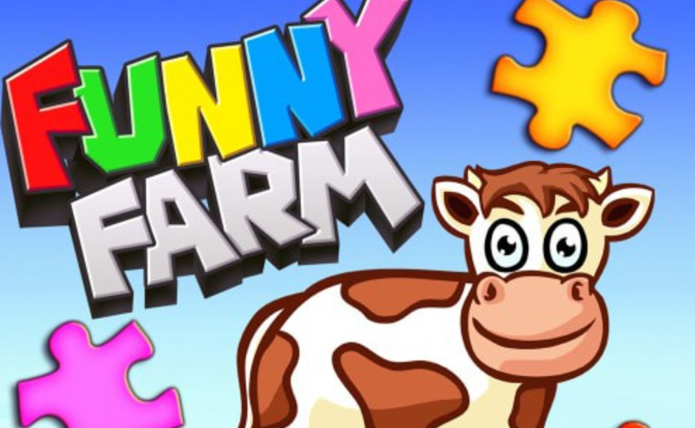 《儿童和幼儿的有趣农场动物拼图游戏 Funny Farm Animal Jigsaw Puzzle Game for Kids and Toddlers》Switch中文版NSP下载-心语项目网