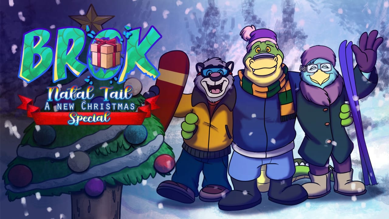 鳄鱼侦探布罗格：尾诞节，新的圣诞 – 特别版丨BROK: Natal Tail, A New Christmas Special-心语项目网