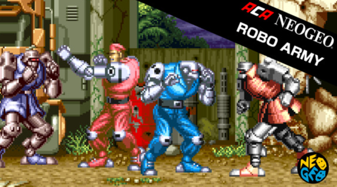 《街机：机甲神兵 ACA NEOGEO ROBO ARMY》Switch英日文版NSP下载-心语项目网