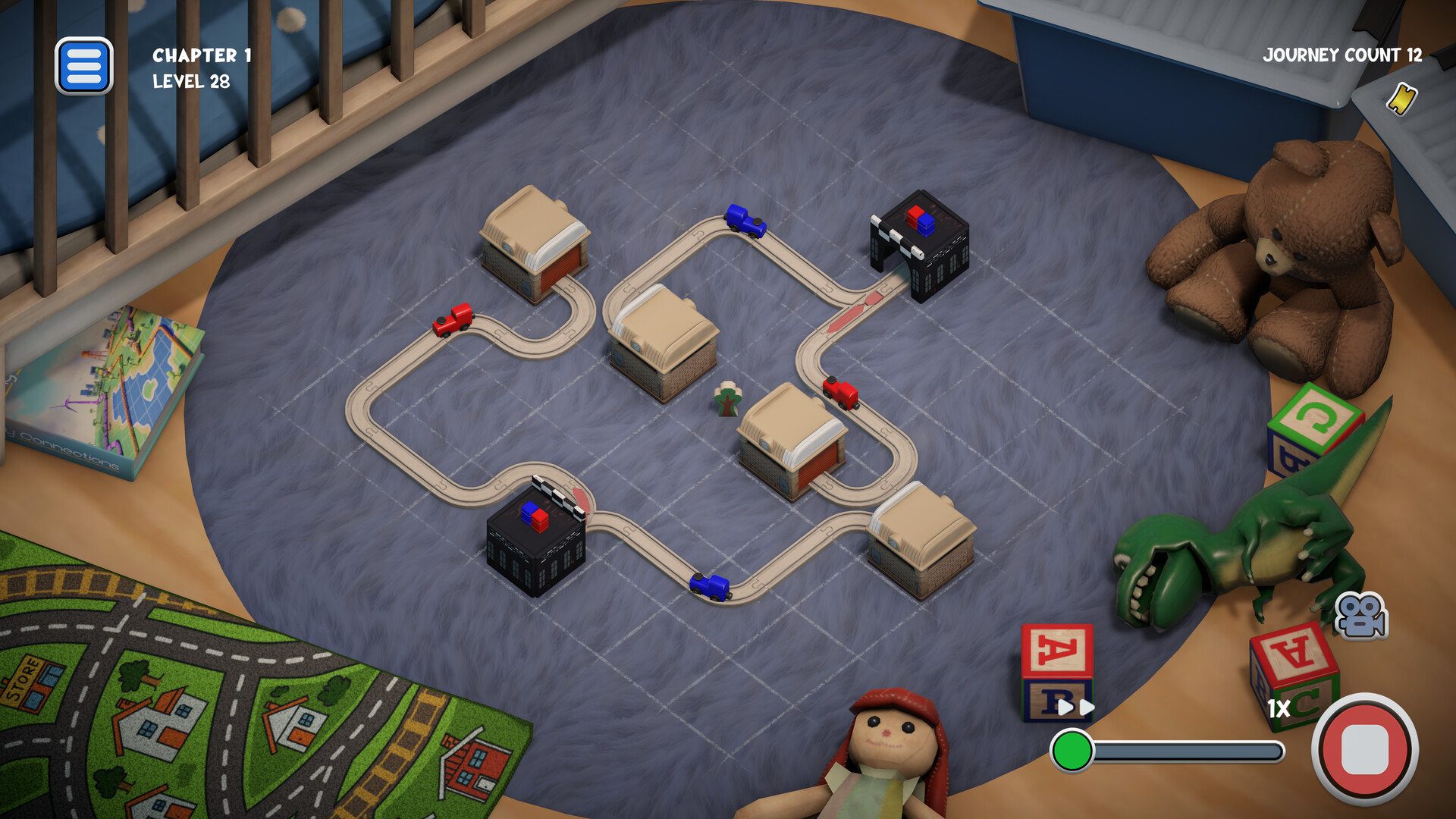《迷你小火车 Teeny Tiny Trains》Switch美版NSZ下载-心语项目网