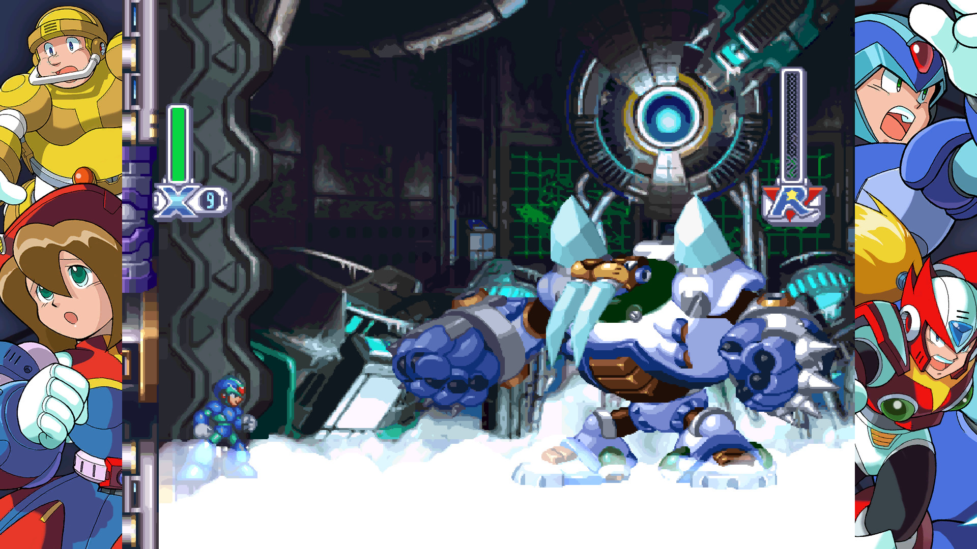 《洛克人X周年纪念合集 Mega Man X Legacy Collection》Switch美版中文XCI下载 – 含1.0.0补丁-心语项目网