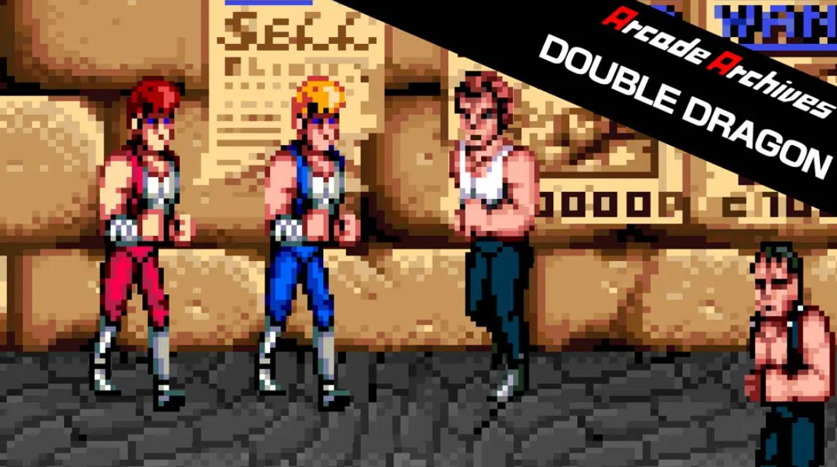 《街机档案：双截龙1 Arcade Archives DOUBLE DRAGON》Switch英文版NSP下载 – 含1.0..0补丁-心语项目网