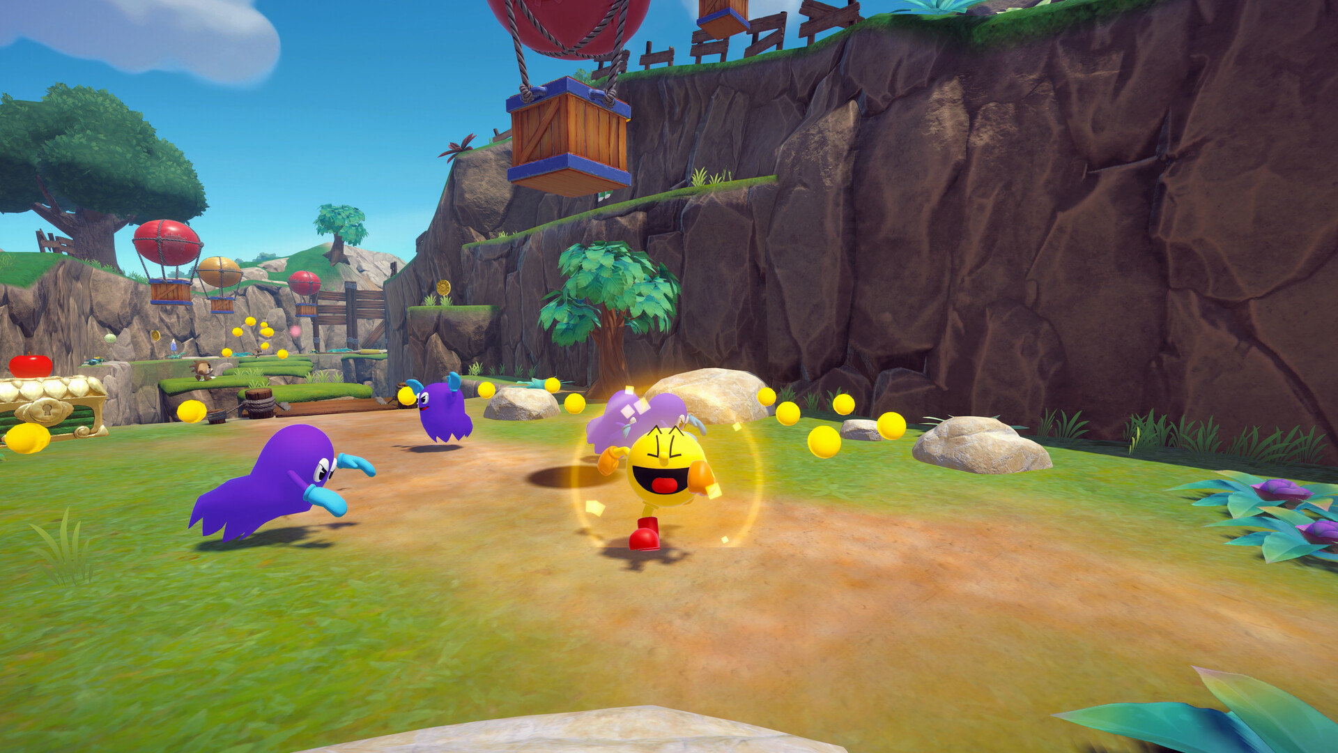 《吃豆人 吃遍世界2 重制版 PAC-MAN 2》Switch港版中文NSZ下载 – 含1.0.4补丁+2DLC-心语项目网