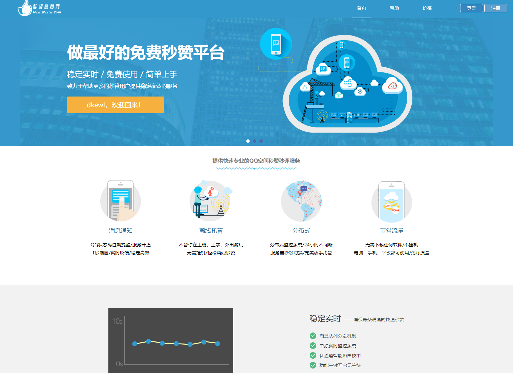 最新扣扣秒赞系统源码-心语项目网