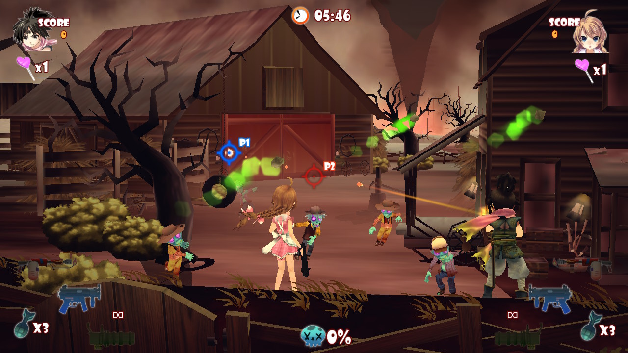 《僵尸梦游仙境DX .Zombie Panic in Wonderland DX》Switch美版英文NSP下载 – 含1.0.2补丁-心语项目网