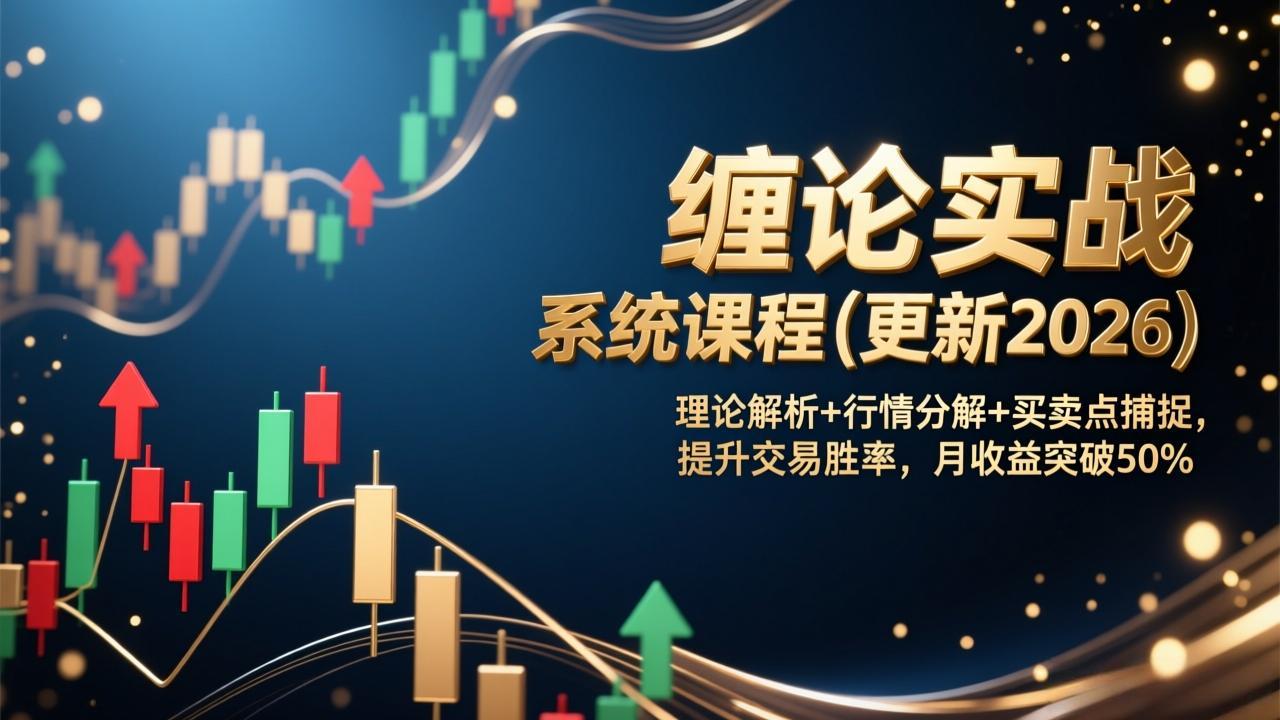 缠论实战系统课程(更新2026-心语项目网