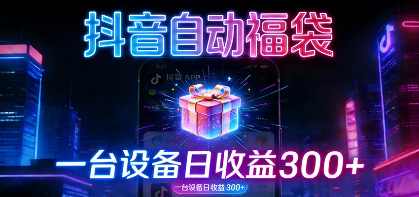 全自动抢福袋神器：24小时不停歇，日产出500＋-心语项目网