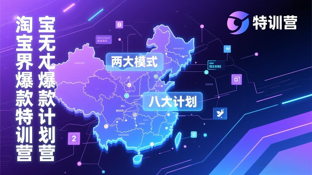淘宝无界爆款训练营：2026年1月杭州线下高端集训课，3天构建两大模式八大计划体系-心语项目网