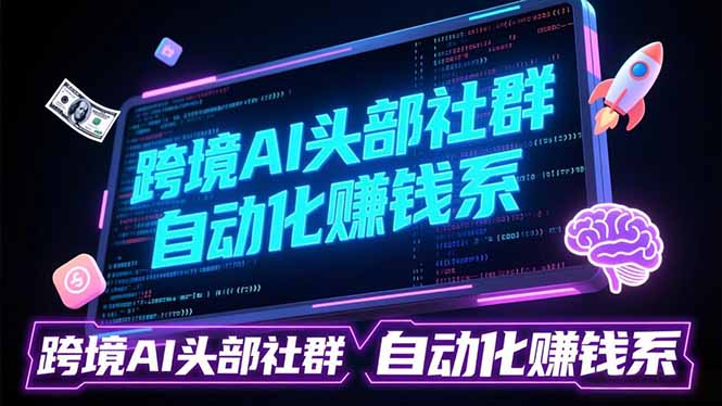 跨境AI头部社群前沿精选：聚焦可落地的AI实战经验，快速构建你的自动化赚钱系-心语项目网