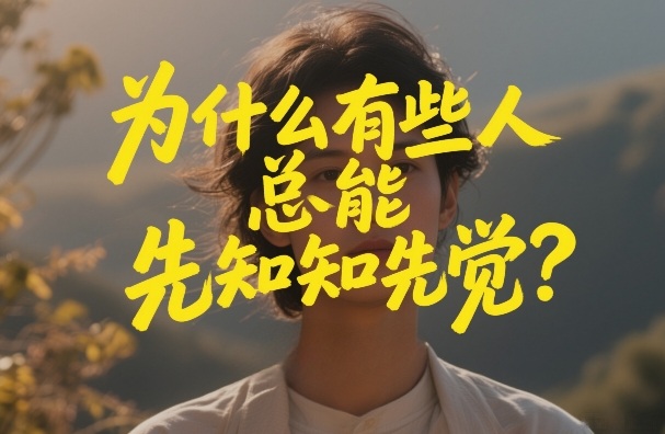 付费文章：为什么有些人总能先知先觉？-心语项目网