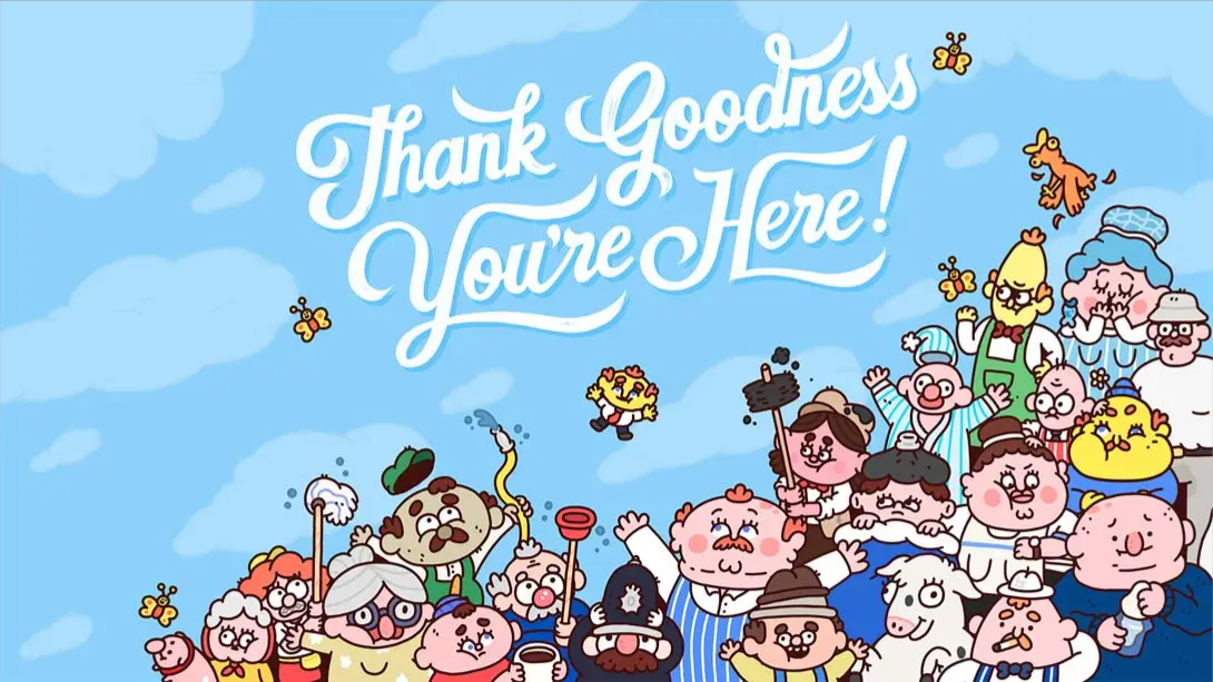 【美版】谢天谢地你来了！ .Thank Goodness You’re Here! 中文-心语项目网