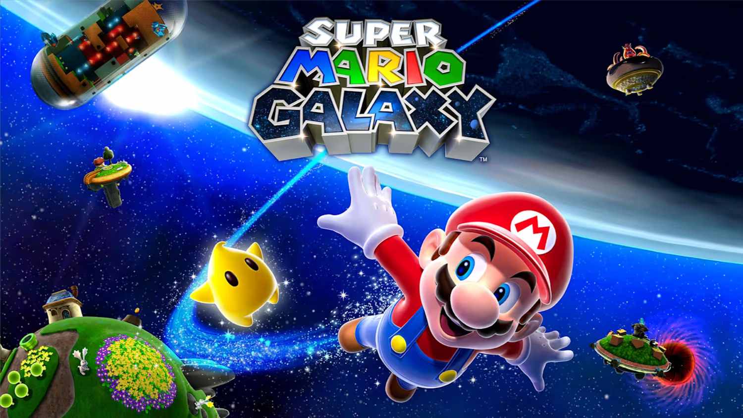 【美版】超级马里奥银河 .Super Mario Galaxy 中文-心语项目网