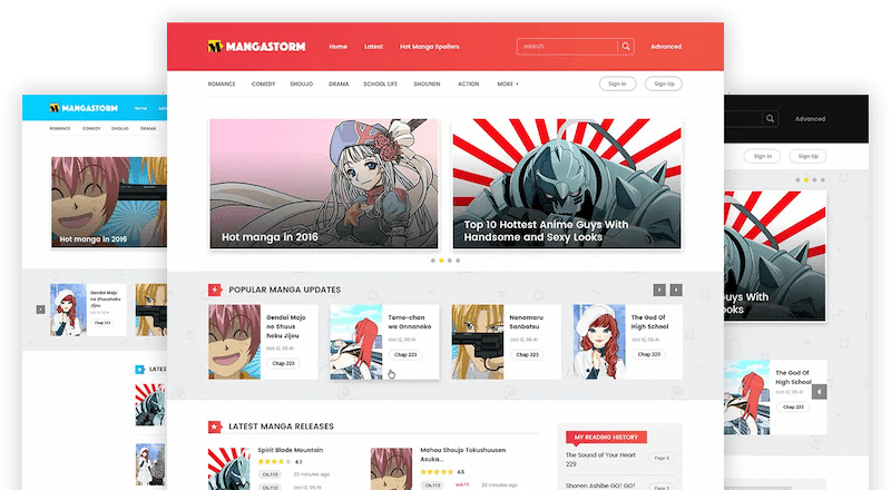 Madara 2.2.2.1主题源码 | 响应式WordPress漫画小说主题模板-心语项目网