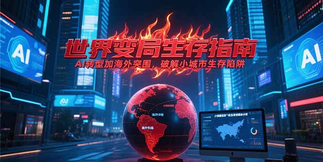 付费文章《世界变局生存指南，AI转型加海外突围，破解小城市生存陷阱》-心语项目网