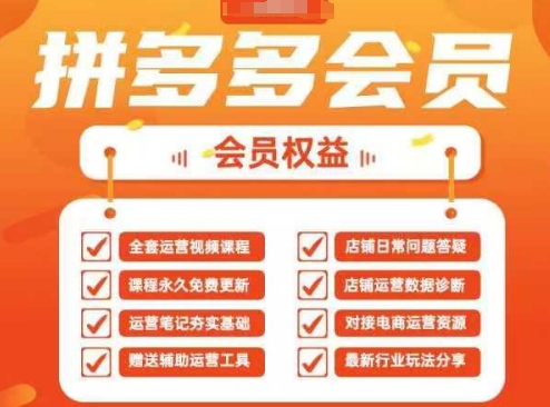 2025拼多多运营实战课，40节全流程教学，覆盖拼多多运营全链路-心语项目网