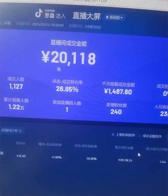 图片[3]-日赚6000+！抖音小时达Ai无人直播躺赚新风口，0门槛吃官方亿级流量！-心语项目网