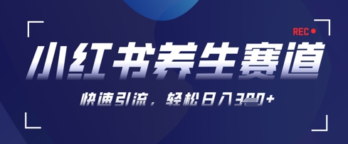 AI+可画生成小红书养生作品，新手暴力起号，矩阵操作，轻松日入3张+-心语项目网