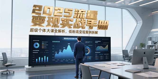 2025流量变现实战手册，超级个体大课全解析，低粉高变现案例拆解-心语项目网