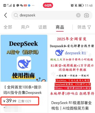 利用热门DeepSeek赚钱项目，多种变现方式小白也能盲赚3W+，就是用这个方法-心语项目网