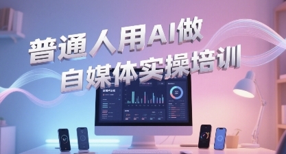 普通一个人用AI做自媒体，助你轻松开启AI自媒体创作之路-心语项目网