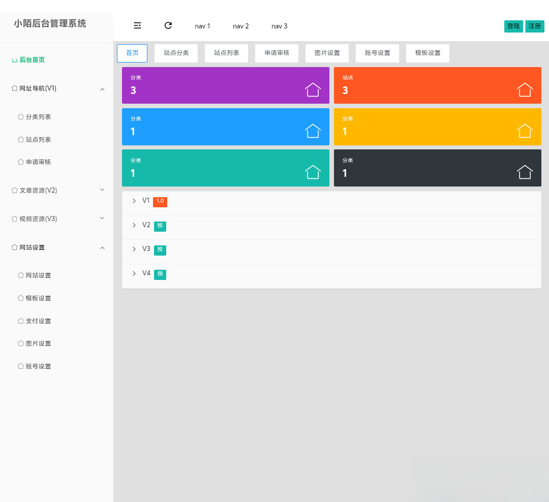 PHP网址导航源码-心语项目网