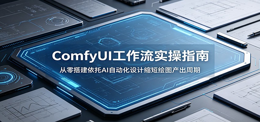 ComfyUI 工作流实操指南：从零搭建依托AI自动化设计缩短绘图产出周期-心语项目网