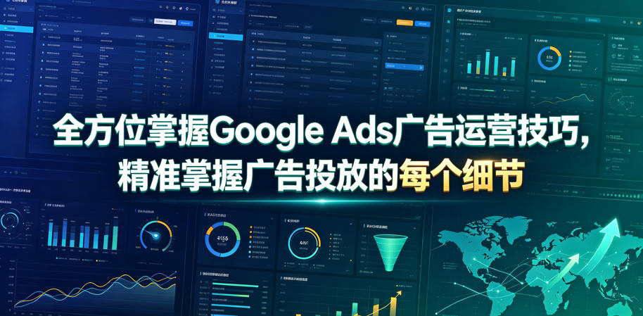 全方位掌握Google Ads广告运营技巧，精准掌握广告投放的每个细节【原创双语字幕】-心语项目网