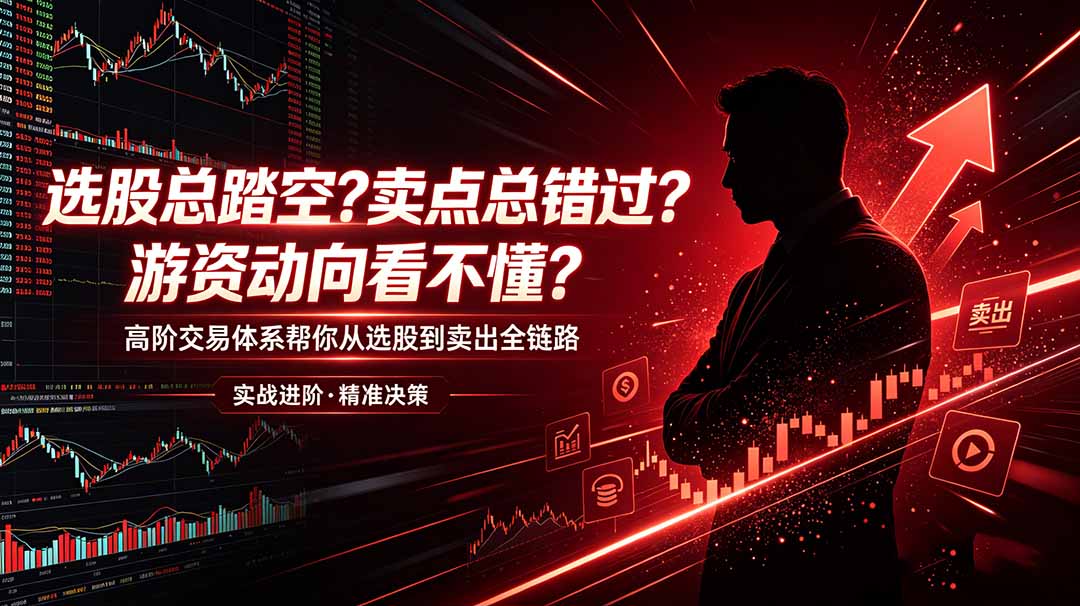 选股总踏空?卖点总错过?游资动向看不懂?高阶交易体系帮你从选股到卖出全链路(更新6月-心语项目网