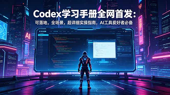 Codex学习手册全网首发:可落地,全场景,超详细实操指南,AI工具爱好者必备-心语项目网
