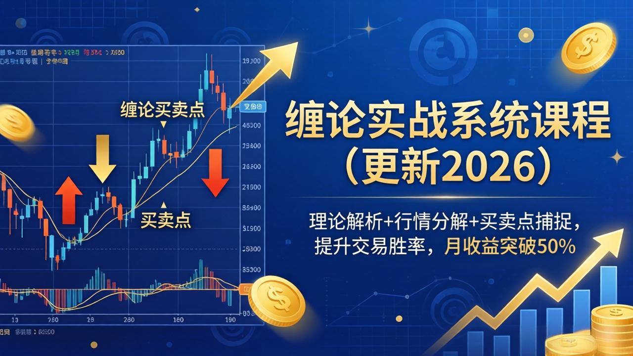 缠论实战系统课程(更新26年6月-心语项目网