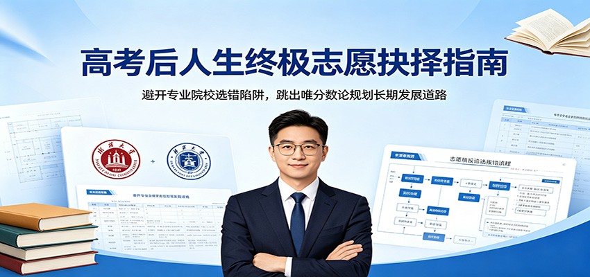 高考后人生终极志愿抉择指南：避开专业院校选错陷阱，跳出唯分数论规划长期发展道路-心语项目网
