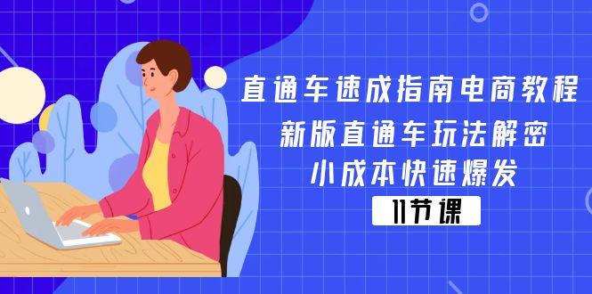 直通车 速成指南电商教程：新版直通车玩法解密，小成本快速爆发(11节-心语项目网