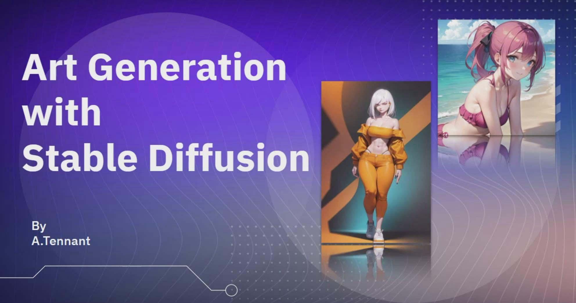 图片[1]-利用Stable Diffusion AI人工智能生成动漫艺术分步教程-14节课-中英字幕-心语项目网