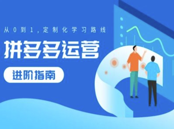 拼多多运营进阶指南，从0到1定制化学习路线-心语项目网