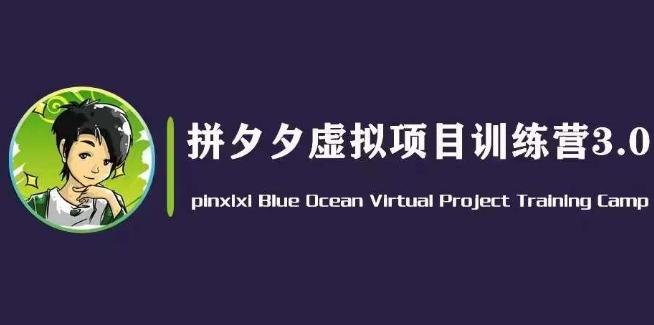黄岛主·拼夕夕虚拟变现3.0，蓝海平台的虚拟项目，单天50-500+纯利润-心语项目网