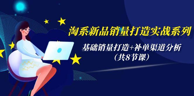 (9962期)淘系新品销量打造实战系列，基础销量打造+补单渠道分析(共8节课)-心语项目网