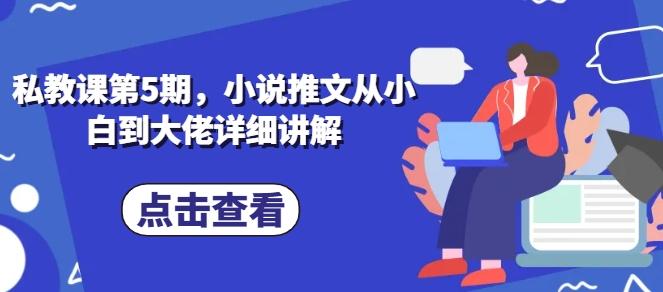 私教课第5期，小说推文从小白到大佬详细讲解-心语项目网