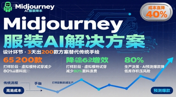 AI在服装领域的运用，使用midjourney做服装辅助企业降低成本-心语项目网