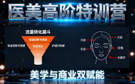 0-1000万医美高阶特训营课程-心语项目网