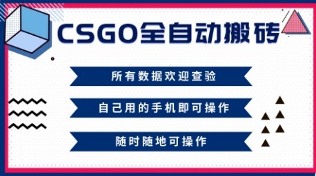 CSGO全自动搬砖，年底钱回家好项目，当天可拿到结果，新手小白轻松月入1W+【揭秘】-心语项目网