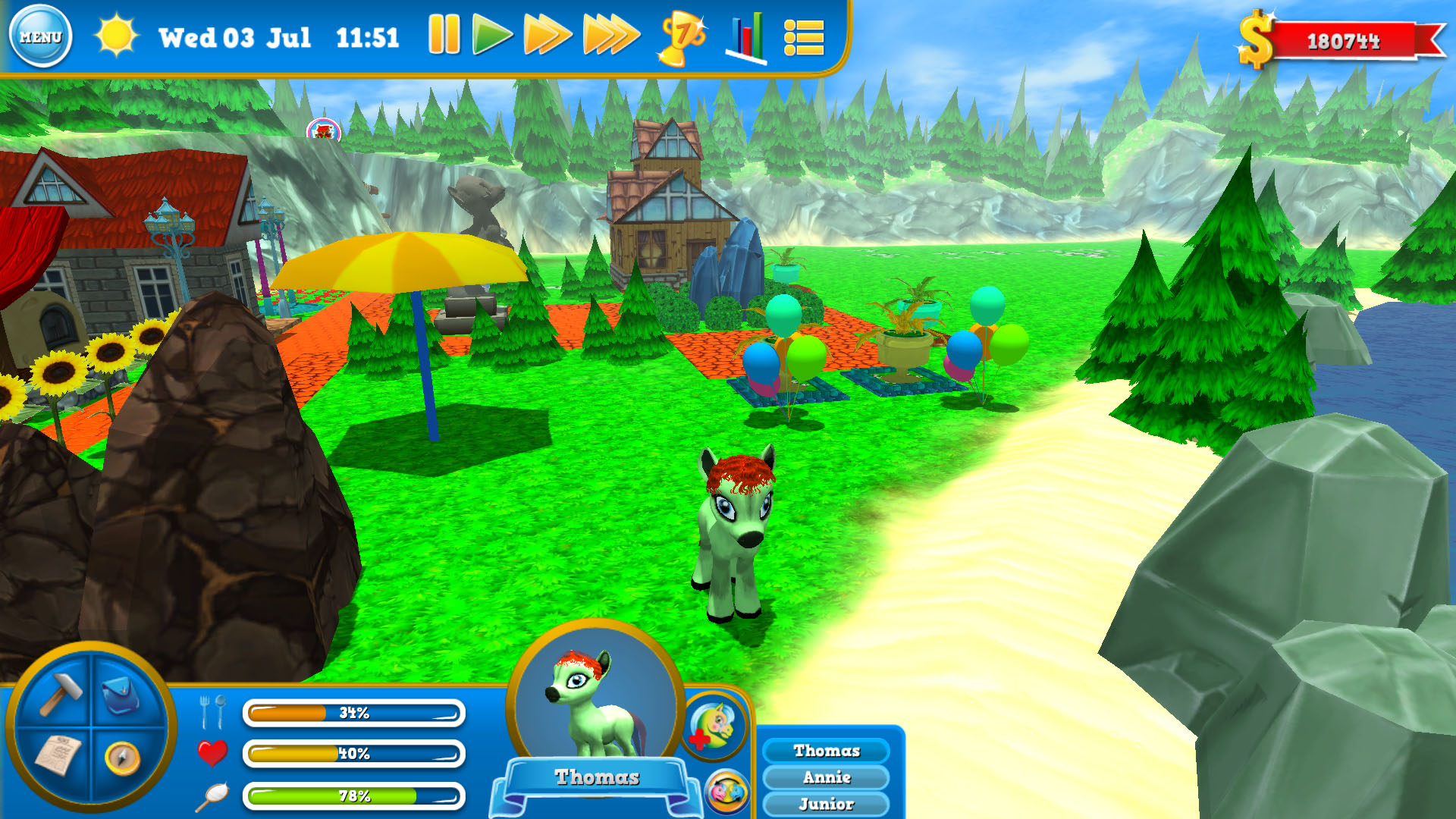 《小马世界3 Pony World 3》Switch英文版NSP下载-心语项目网