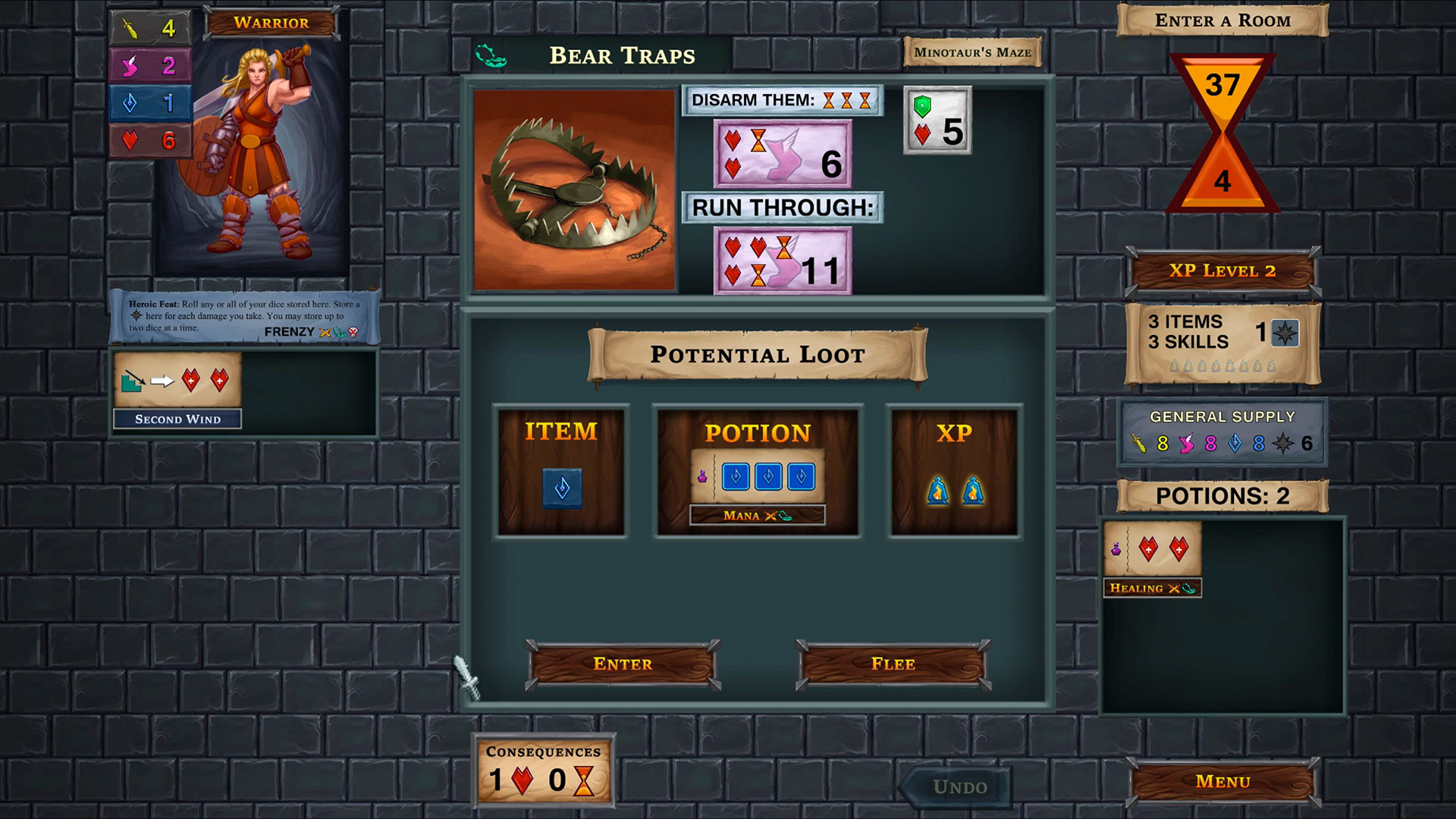 《单层地牢 One Deck Dungeon》Switch英文版NSP下载-心语项目网