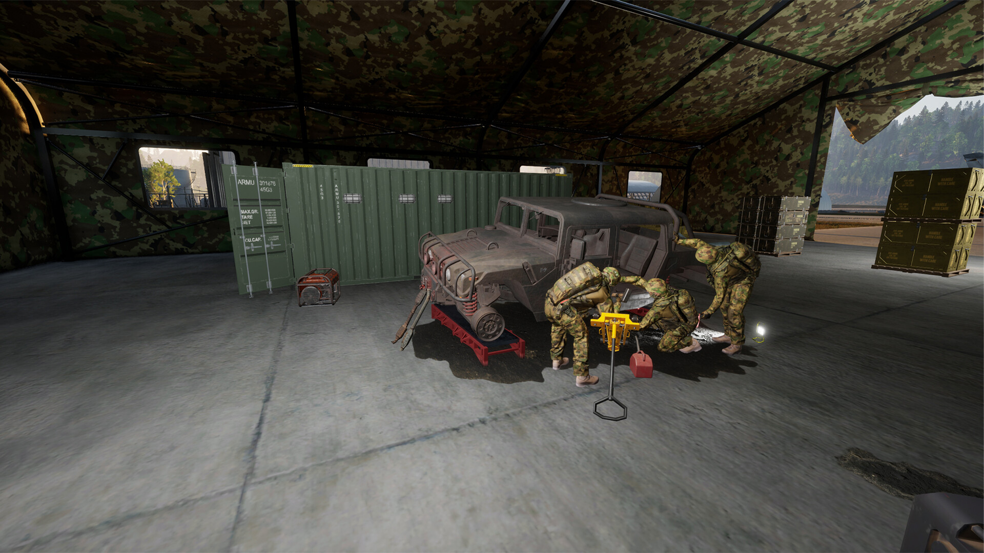 《军事物流模拟器/Military Logistics Simulator》PC中文版下载-含Build.21162363-心语项目网