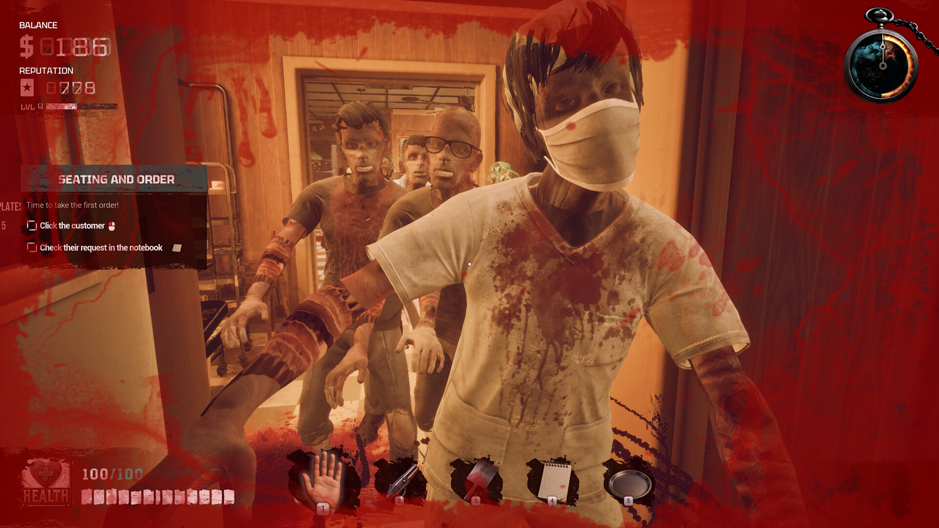 《僵尸餐馆模拟器/Zombie Diner Simulator》PC中文版下载-含Build.21164432-心语项目网